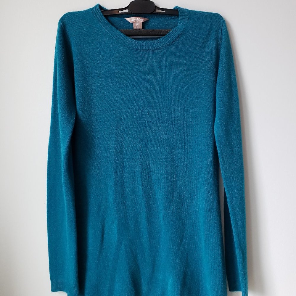Aqua Blue Sweater